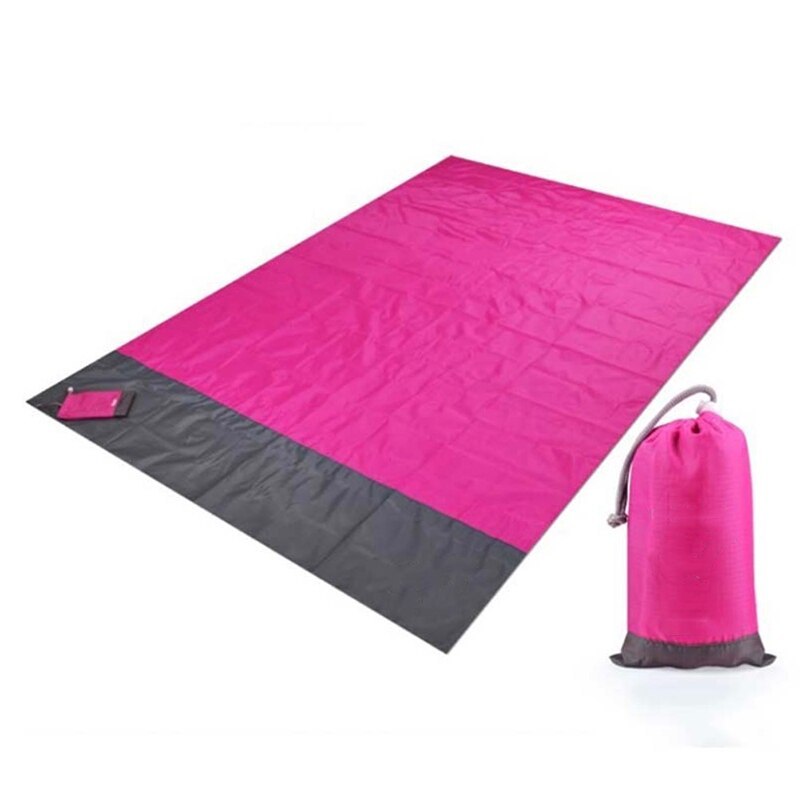 Summer Portable Waterproof Picnic Mat Beach Mat Pocket Blanket