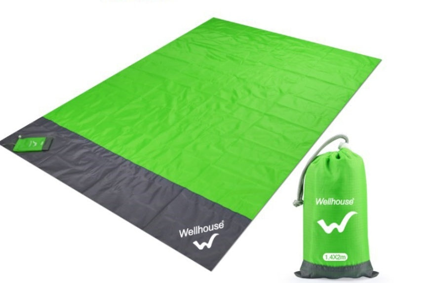 Summer Portable Waterproof Picnic Mat Beach Mat Pocket Blanket