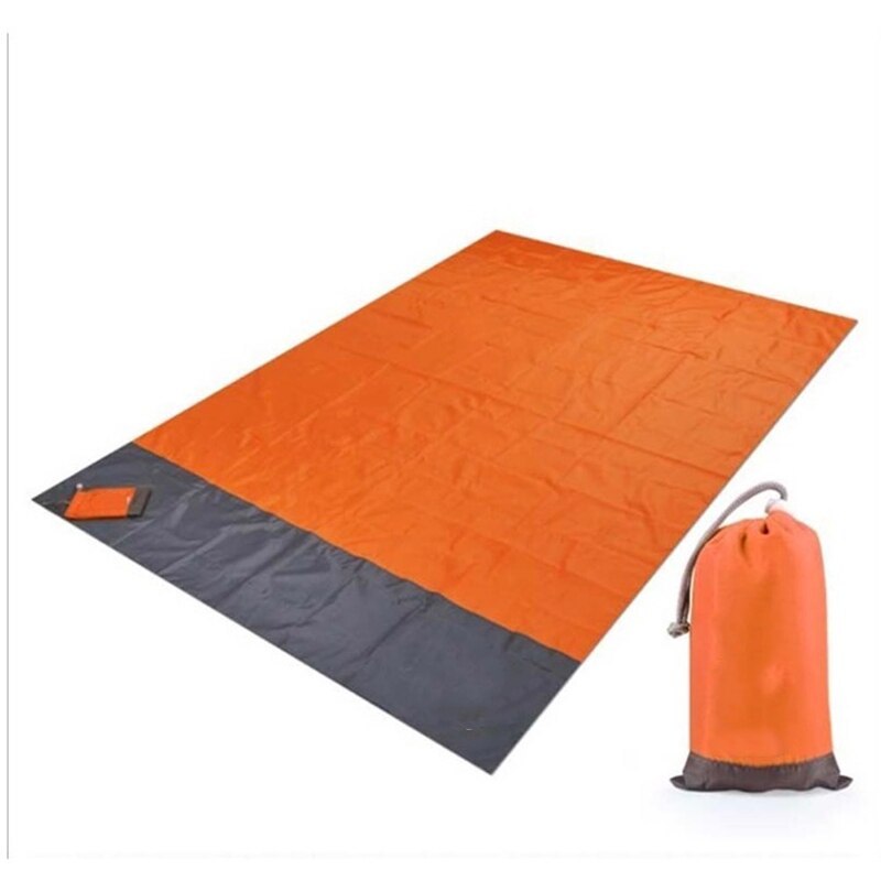 Summer Portable Waterproof Picnic Mat Beach Mat Pocket Blanket